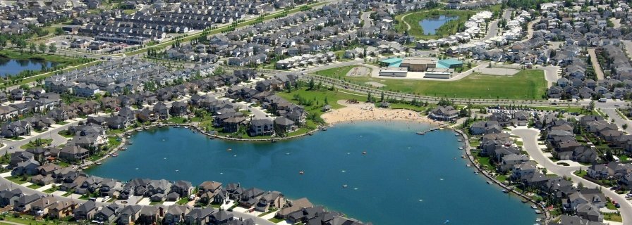 okotoks alberta - crystal shores top community